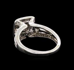 1.58 ctw Diamond Ring - 18KT White Gold