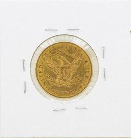 1886 $5 Liberty Head Half Eagle Gold Coin