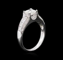 1.55 ctw Diamond Ring - 14KT White Gold