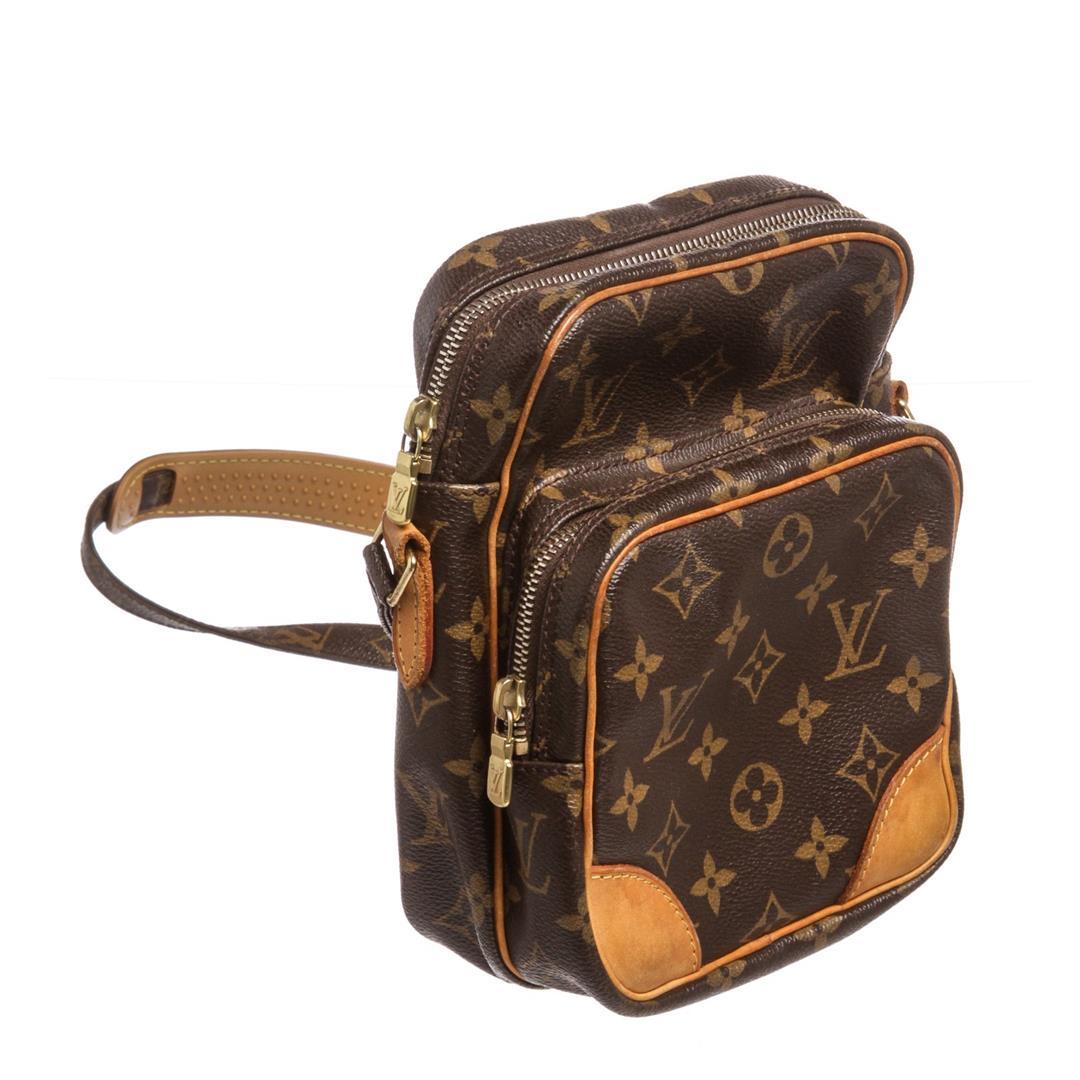 Louis Vuitton Monogram Canvas Leather Amazone Crossbody Bag