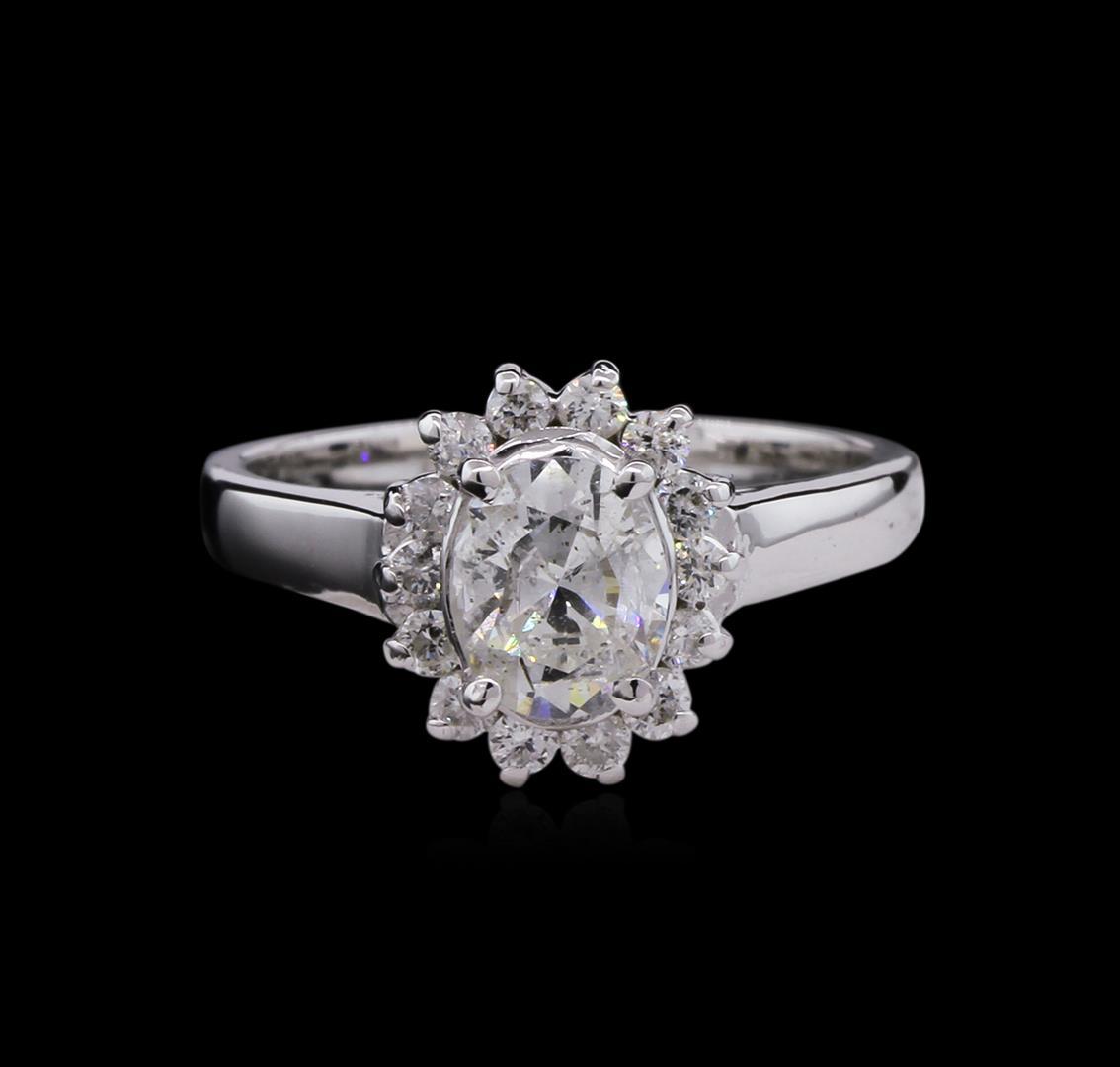 1.31 ctw Diamond Ring - 14KT White Gold