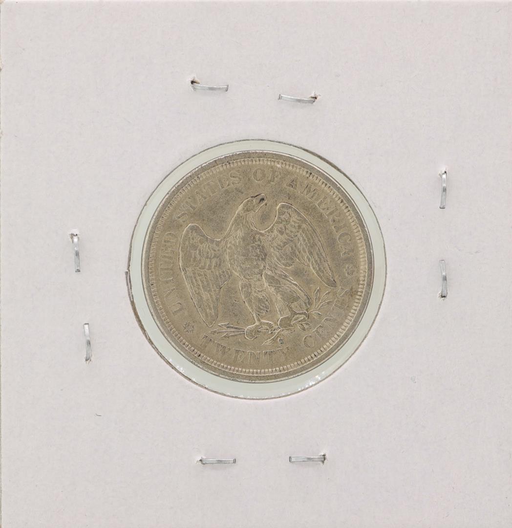 1875-S Twenty Cent Piece Coin