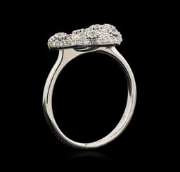 0.52 ctw Diamond Ring - 14KT White Gold