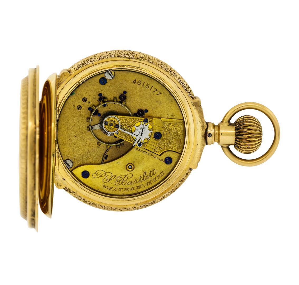 Vintage Waltham Pocket Watch - 14KT Yellow Gold