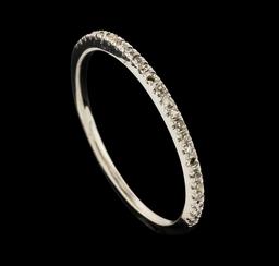 0.12 ctw Diamond Ring - 10KT White Gold