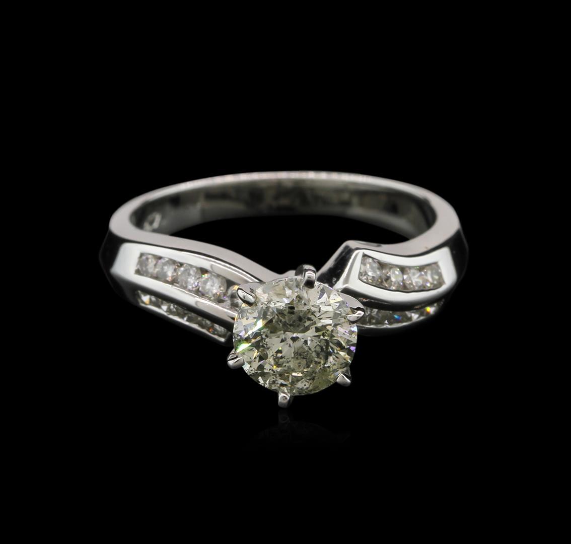 1.56 ctw Diamond Ring - 14KT White Gold