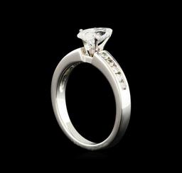 1.39 ctw Diamond Ring - 14KT White Gold