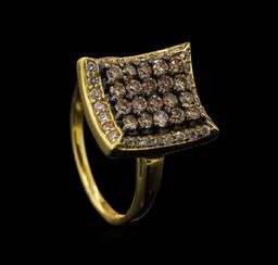 1.00 ctw Diamond Ring - 14KT Yellow Gold