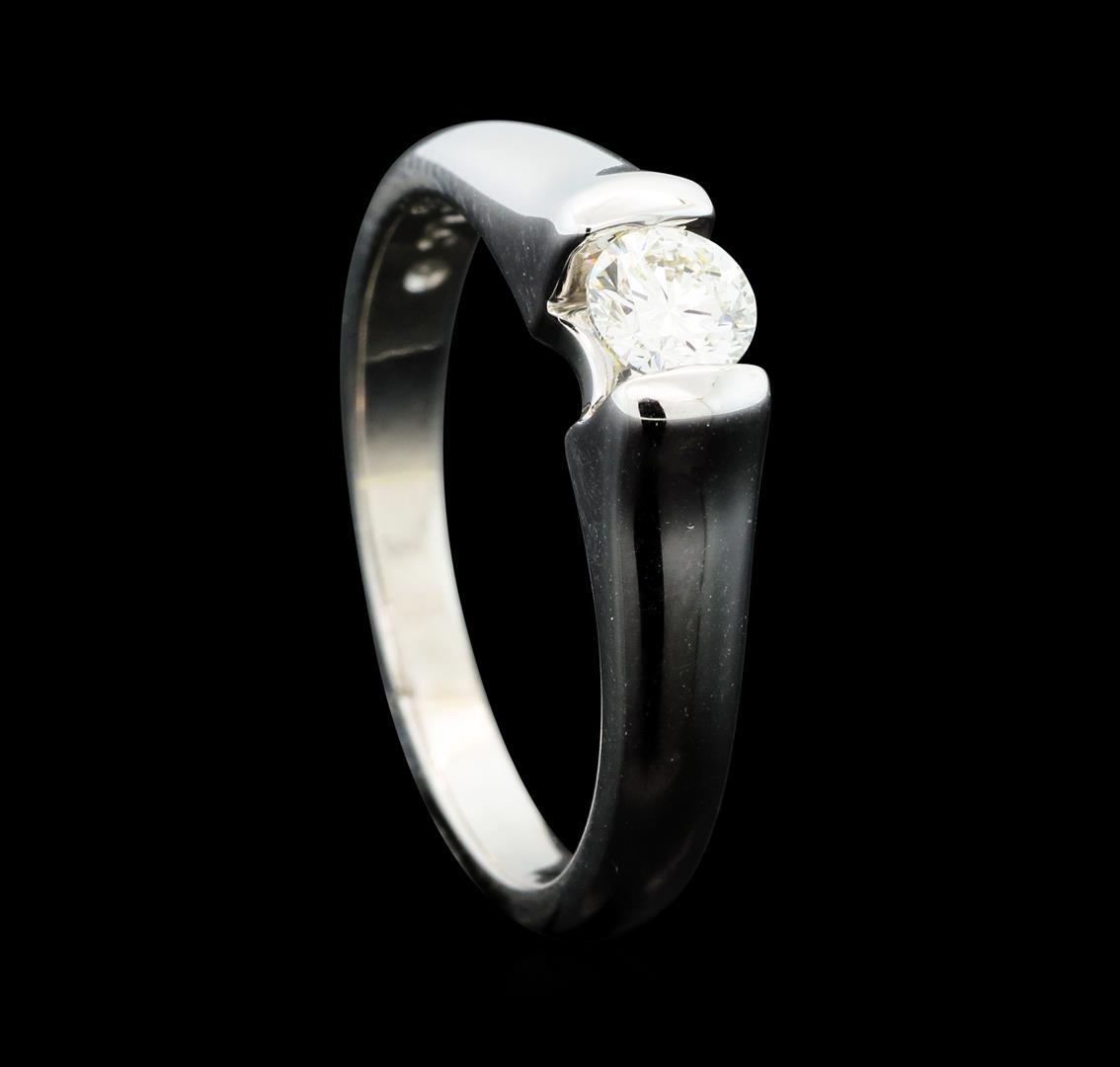 0.30 ctw Diamond Solitaire Ring - 14KT White Gold