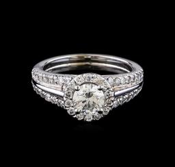 1.16 ctw Diamond Ring - 14KT White Gold