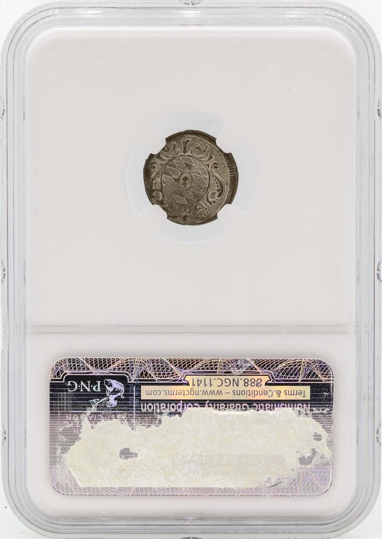 1760 Germany Bavaria 1 Kreutzer Coin NGC MS61