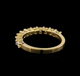 0.80 ctw Diamond Ring - 14KT Yellow Gold