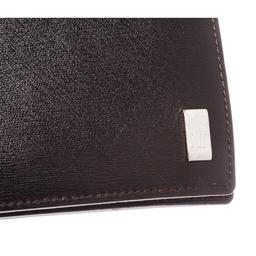 Dunhill Black Leather Bi Fold Wallet