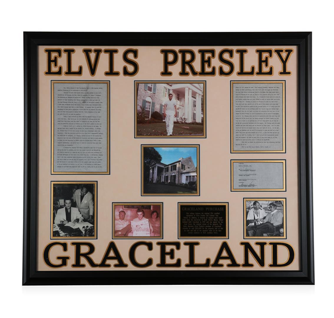Elvis Presley Graceland Collage