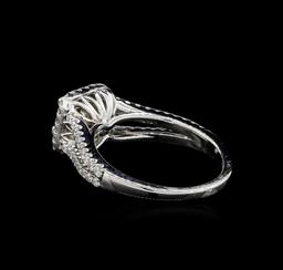 1.41 ctw Diamond Ring - 14KT White Gold