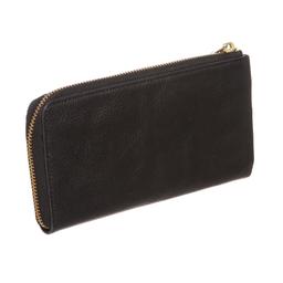 Ballistic Spirit Black Leather Zip Wallet