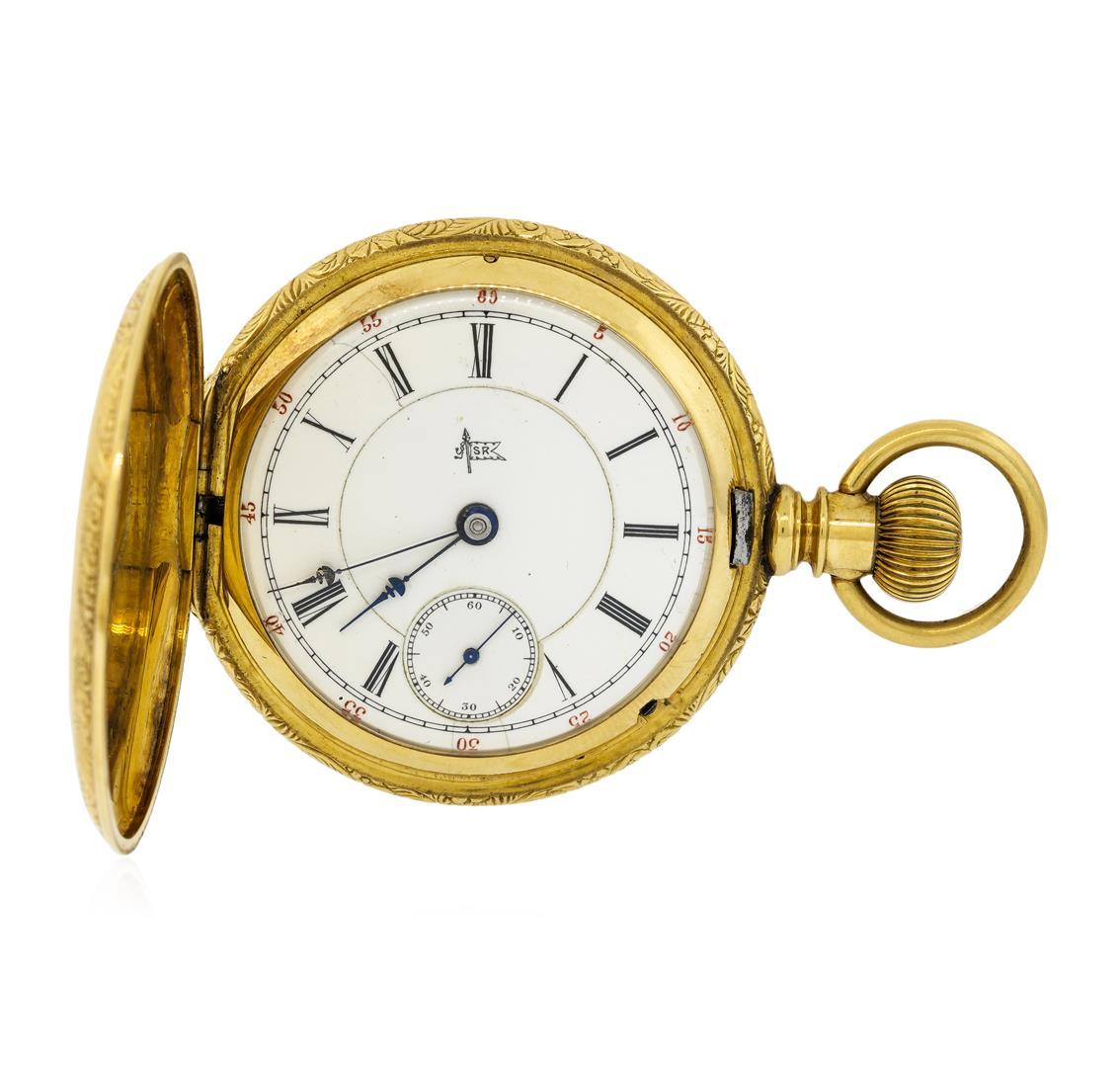 Antique Hampden Watch Co. Pocket Watch - 14KT Yellow Gold
