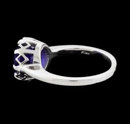 2.30 ctw Tanzanite Ring - Platinum