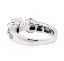 1.52 ctw Diamond Ring - 14KT White Gold