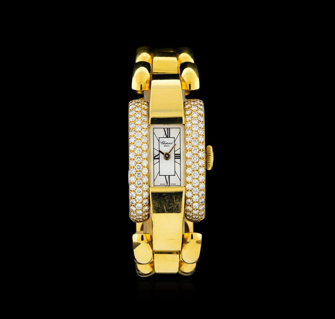 Chopard 18KT Gold 1.75 ctw Diamond La Strada Ladies Watch