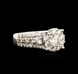 14KT White Gold 2.06 ctw Diamond Ring