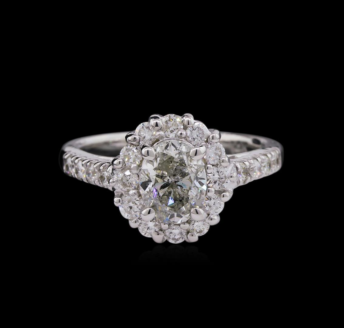 1.86 ctw Diamond Ring - 14KT White Gold