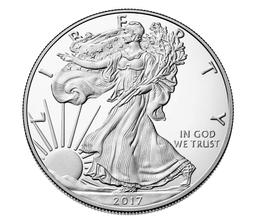 2017 American Silver Eagle Dollar Coin