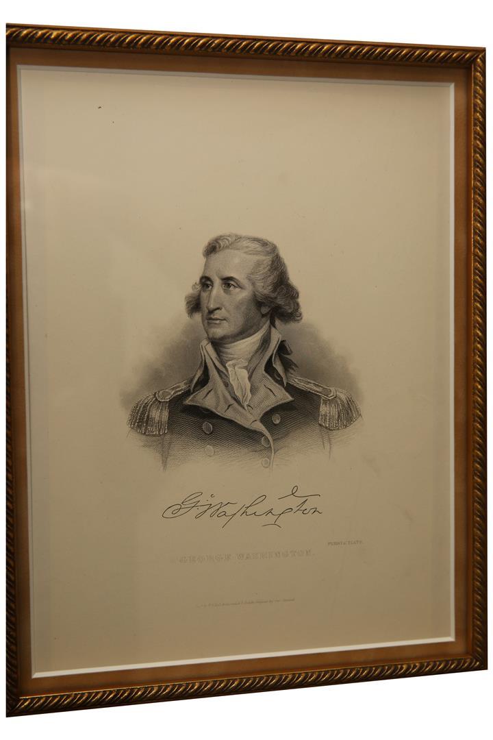 President George Washington Autographed Collage