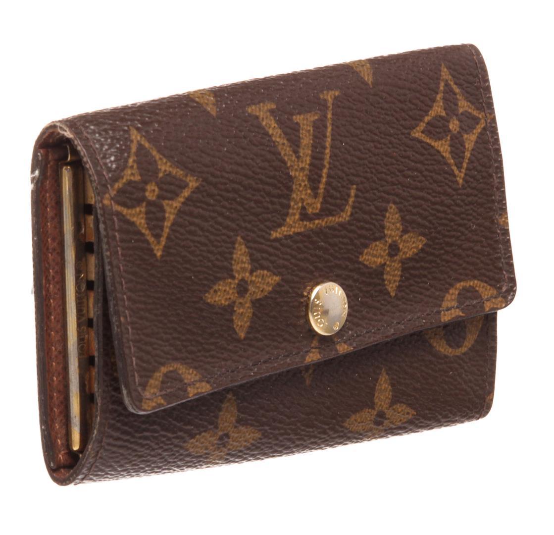 Louis Vuitton Monogram Canvas Leather 6 Key Holder