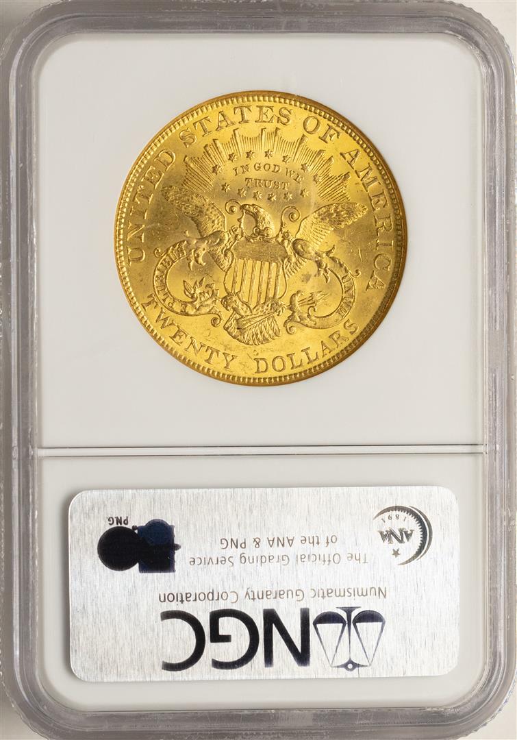 1904 $20 Liberty Head Double Eagle Gold Coin NGC MS63