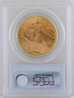 1908-D $20 St. Gaudens Double Eagle Gold Coin NGC MS64