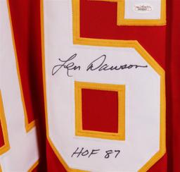 Kansas City Chiefs Len Dawson Autographed Jersey