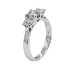 0.45 ctw Diamond Ring - 14KT White Gold