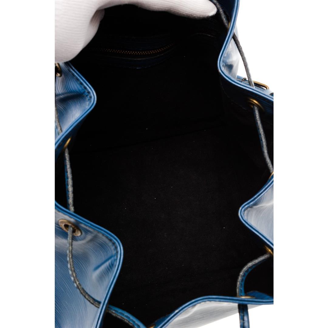 Louis Vuitton Blue Epi Leather Noe PM Drawstring Shoulder Bag