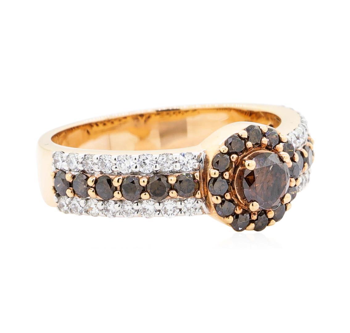 1.32 ctw Diamond Ring - 14KT Rose Gold