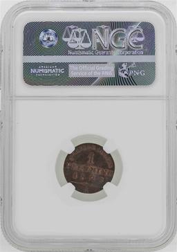 1828-A Germany-Prussia Friedrich Wilhelm II Pfenning NGC MS65BN