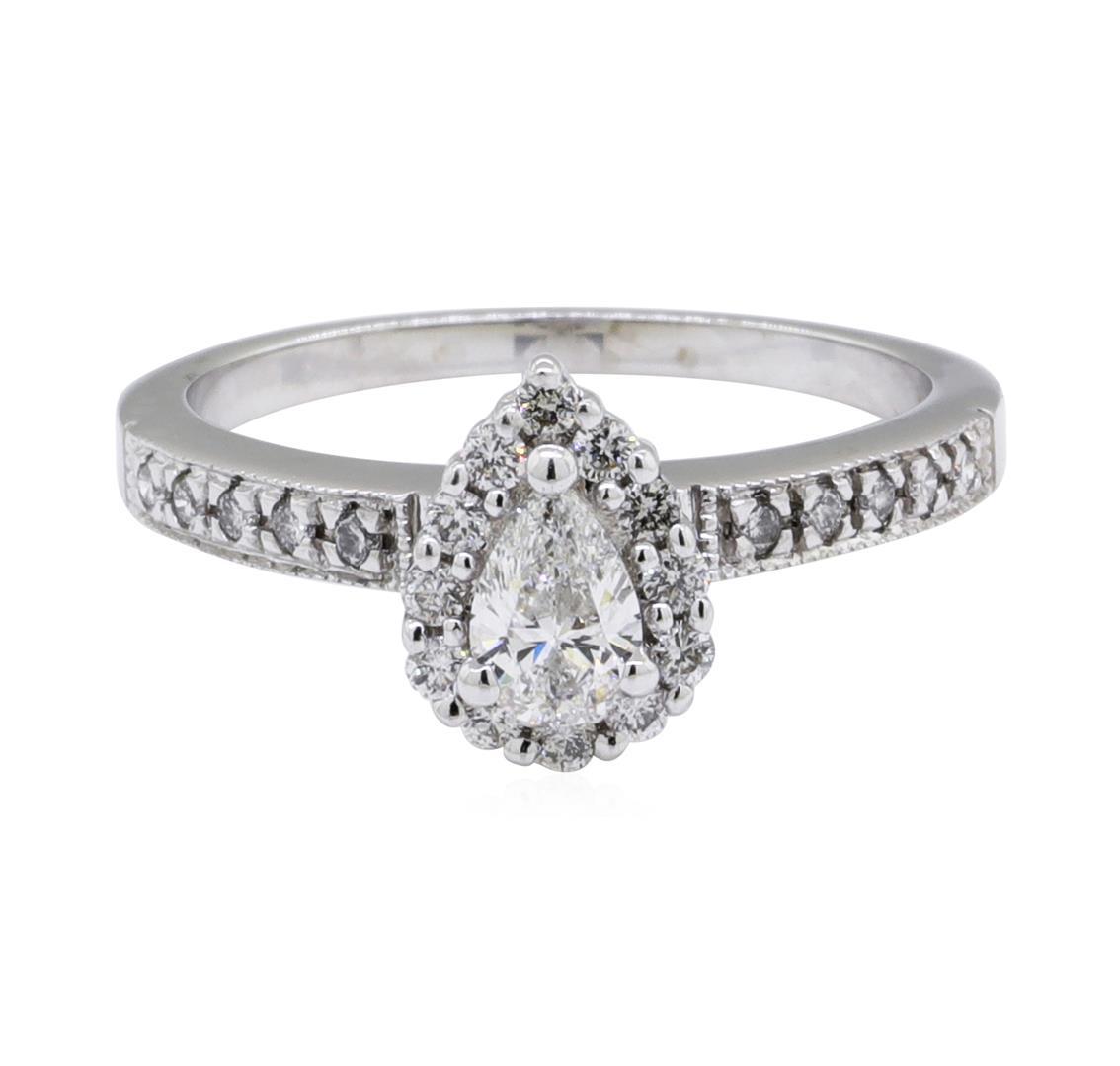 0.33 ctw Diamond Ring - 14KT White Gold