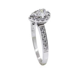 0.33 ctw Diamond Ring - 14KT White Gold