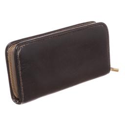 Loewe Black Leather Long Zip Wallet