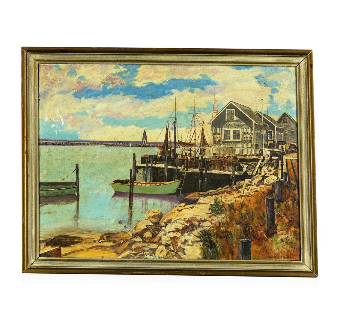 Original Oil on Canvas by Artist John A. Cahill