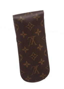 Louis Vuitton Monogram Canvas Leather Pen Holder Case