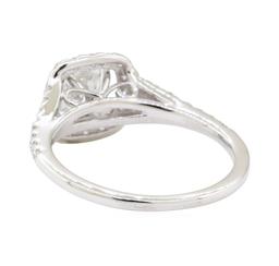 0.86 ctw Diamond Ring - 14KT White Gold