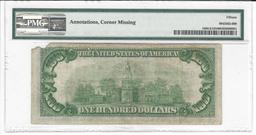 1929 $100 Federal Reserve Bank Note Richmond PMG Choice Fine 15 Net