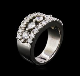 1.84 ctw Diamond Ring - 14KT White Gold