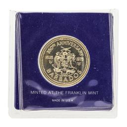 1975 $100 Barbados Gold Proof Coin