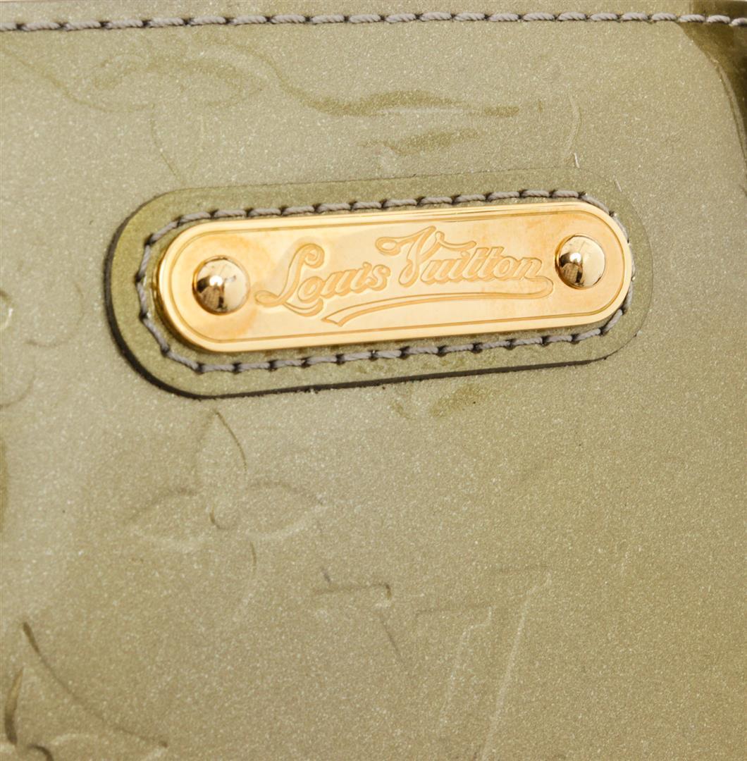 Louis Vuitton Green Monogram Vernis Leather Wilshire PM Bag