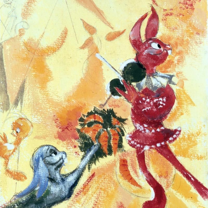 14 Carrot Offering by Chuck Jones (1912-2002)