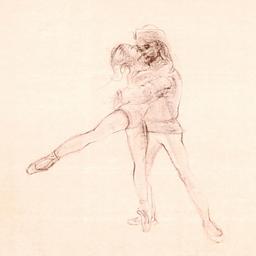 Pas de Deux by Hibel (1917-2014)