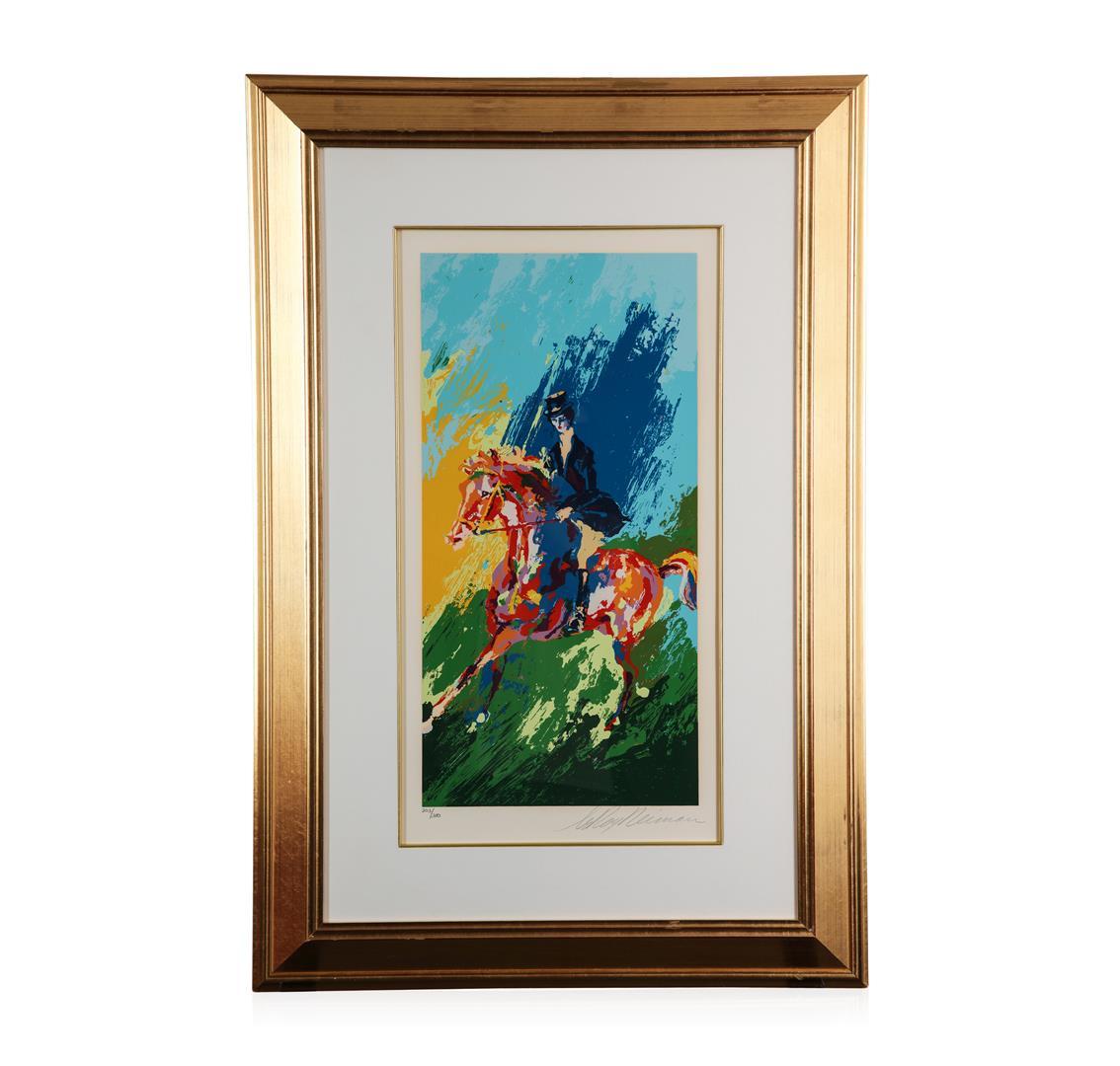 "The Equestrienne" by LeRoy Neiman - Limited Edition Serigraph