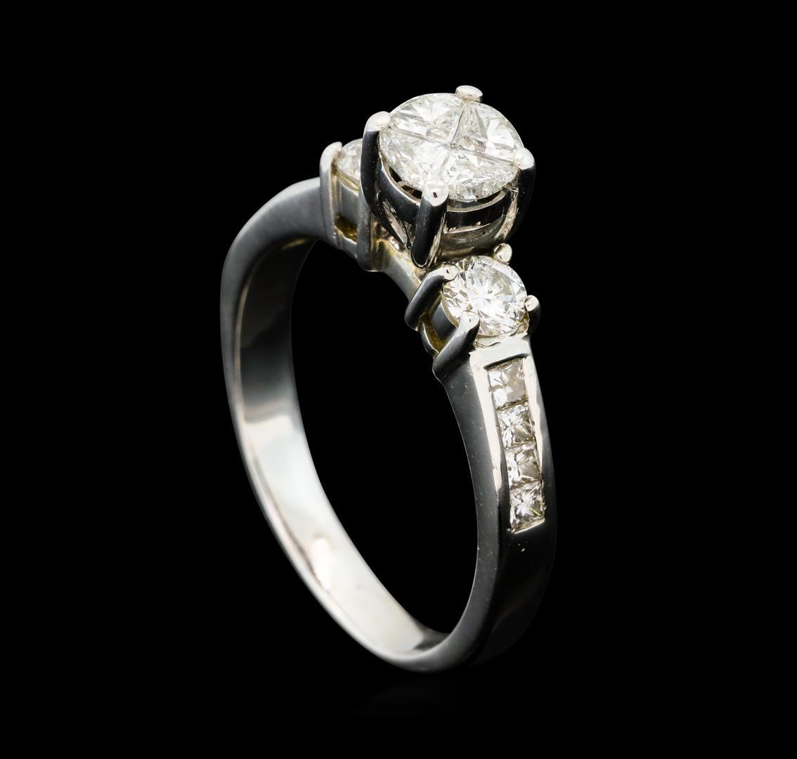 0.75 ctw Diamond Ring - 14KT White Gold